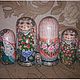 Матрёшки с ягодами. Матрешки. Иванова Галина. Ярмарка Мастеров.  Фото №5