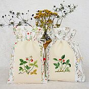 Для дома и интерьера handmade. Livemaster - original item A bag with hand embroidery 
