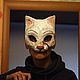Маска Охотницы Кошка Huntress Cat Mask Dead by daylight. Карнавальные маски. Качественные авторские маски (Magazinnt). Ярмарка Мастеров.  Фото №4