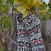 Аксессуары handmade. Livemaster - original item Mitts, knitted 