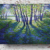 Картины и панно handmade. Livemaster - original item Birches painting birch Russian landscape spring oil painting. Handmade.