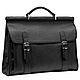 Leather briefcase Versailles (black), Brief case, St. Petersburg,  Фото №1