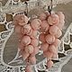 Серьги-грозди с цветами из полимерной глины. Серьги классические. ★By Victoria★      Виктория. Ярмарка Мастеров.  Фото №6