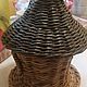 Order Tea house 'Junior-gnome' woven from paper vines. paperchest (paperchest). Livemaster. . Jars Фото №3