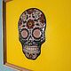 Интерьерные картины, Mexican Skull, Мексиканский Череп, Картины, Москва,  Фото №1