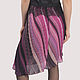 Skirt ruffled chiffon asymmetrical pleated. Skirts. Yana Levashova Fashion. Online shopping on My Livemaster.  Фото №2