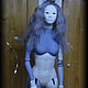 Минерва Кошка серая 32 см авторская шарнирная кукла. Шарнирная кукла. Zlata's fantasy dolls. Ярмарка Мастеров.  Фото №4