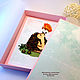 Открытка_Ёжик и бабочка_. Открытки. Елена Шемелева (Quilling-Elena). Ярмарка Мастеров.  Фото №4