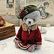Мишка № 139. Мягкие игрушки. Лидия Лис - Bears With Numbers. Интернет-магазин Ярмарка Мастеров.  Фото №2