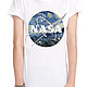 T-shirt cotton ' Starry Night NASA'. T-shirts and undershirts for men. Dreamshirts. Online shopping on My Livemaster.  Фото №2