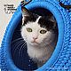#КитСожралКота, Котодомик, ДОМ РЫБА-КИТ. Домик для питомца. КитСожралКота. Ярмарка Мастеров.  Фото №6