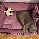 Лежанка "ДИВАНЧИК" для домашних питомцев. Лежанки. ZooBed. Ярмарка Мастеров.  Фото №4