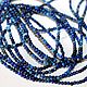 Лазурит 2,2мм нить 39см. Бусины. Beads. Ярмарка Мастеров.  Фото №5