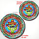 'Mexican cactus lime ' decorative plate. Decorative plates. Art by Tanya Shest. Online shopping on My Livemaster.  Фото №2