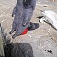 Енот из шерсти. Войлочная игрушка. МастерФломастер. Интернет-магазин Ярмарка Мастеров.  Фото №2