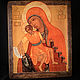Kykkos icon of the mother of God. The blessed virgin with her Son
