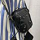  Сумка унисекс с заклёпками. Сумка через плечо. Chic bags. Ярмарка Мастеров.  Фото №5