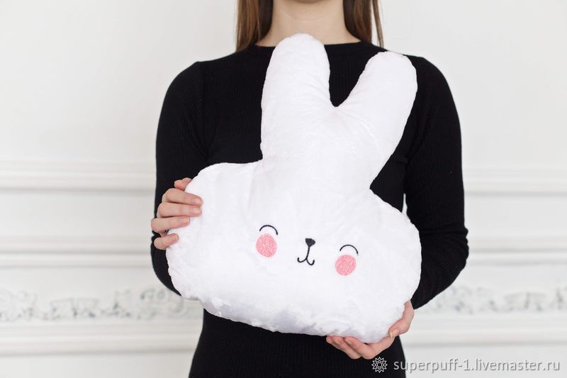Подушки: декоративная подушка Mr.Rabbit в интернет-магазине на Ярмарке Маст...