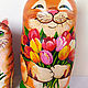 Order Matryoshka Cat Spring from March 8. matryoshka (azaart). Livemaster. . Dolls1 Фото №3