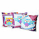 Decorative pillowcase with pocket 'Owl'3, Pillow, Moscow,  Фото №1
