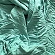 Ткань. Лен с вискозой. Бирюза. Ткани. Марина. Все для дома и для себя.. Интернет-магазин Ярмарка Мастеров.  Фото №2