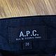 Винтаж: 44+- Хлопок 100% Брюки женские хлопковые A.P.C. Цвет черный. Брюки винтажные. VINTAGE (Светлана). Ярмарка Мастеров.  Фото №5