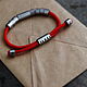 Paracord and medical steel bracelet. Bead bracelet. Damba. Online shopping on My Livemaster.  Фото №2