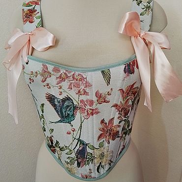 Одежда ручной работы. Ярмарка Мастеров - ручная работа Корсет гобеленовый. Handmade.