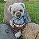 Stuffed toys, knitted Teddy: Micah 20 cm, Stuffed Toys, Moscow,  Фото №1