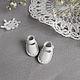 Sandals for doll ob11 color - white 18mm, Clothes for dolls, Novosibirsk,  Фото №1