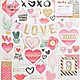 В наличии! Чипборд HEART DAY 12х12 от Creat Paper, Вырубки для скрапбукинга, Зеленоград,  Фото №1