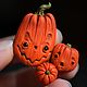 Тыкво-брошки на Halloween. Брошь-булавка. Secret Jar. Ярмарка Мастеров.  Фото №4