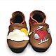Brown Shoes, Baby Slippers, Soft Sole Kids Shoes, Baby Booties, Moccasins, Kharkiv,  Фото №1