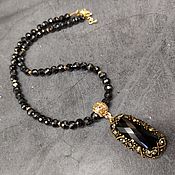 Украшения handmade. Livemaster - original item Sparkling necklace for women made of cubic zircon stones. Handmade.
