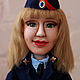 Кукла полицейский девушка военный Портретная, Портретная кукла, Мелитополь,  Фото №1
