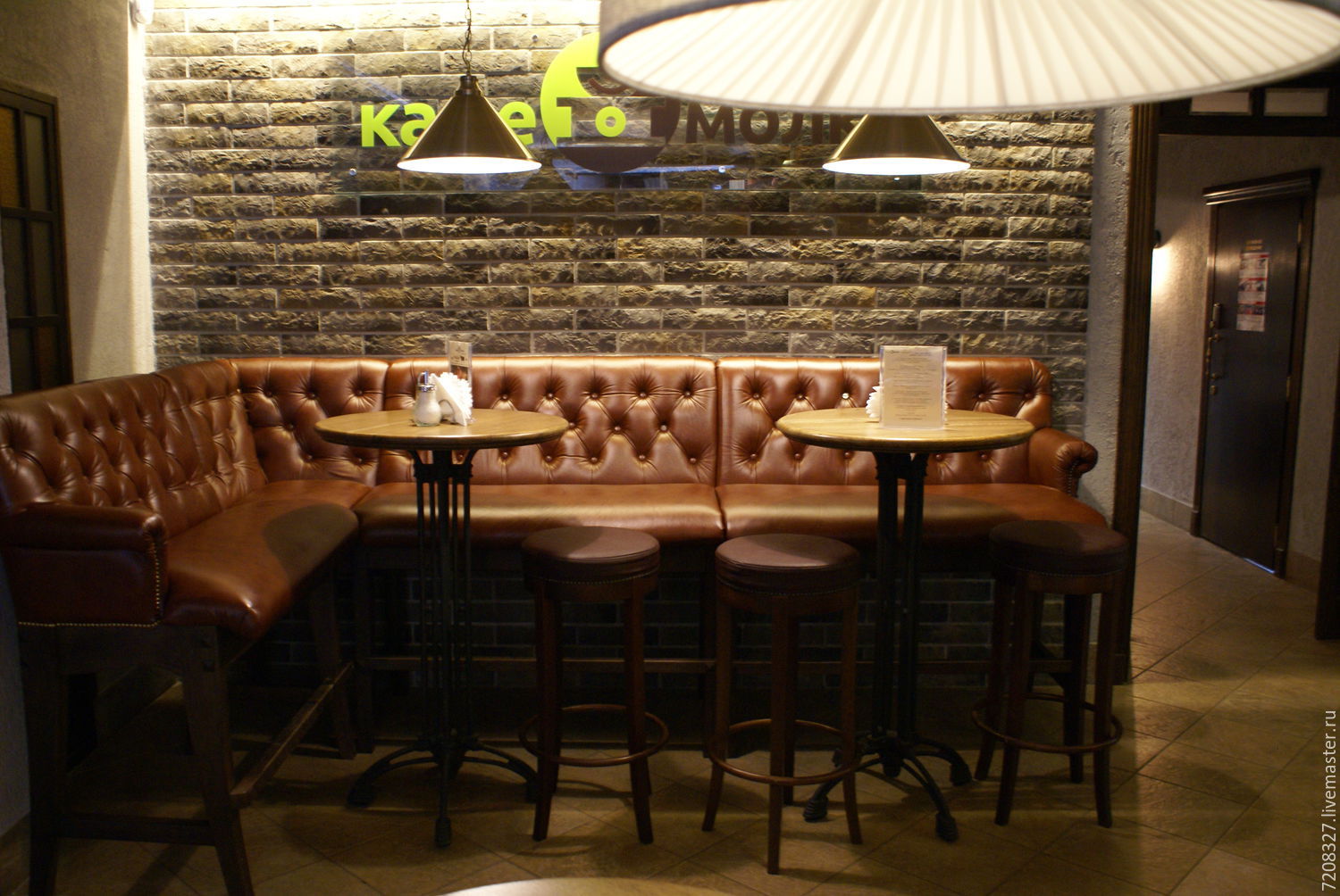 Sofa Leather Bar Online On Livemaster With Shipping Made The Corner Bar On A High Sofa Oak Legs And Leather Upholstery In Chester