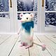 Белая мышь. Мягкие игрушки. Juliacrochettoys. Интернет-магазин Ярмарка Мастеров.  Фото №2