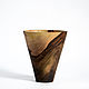 Ваза из дерева. Интерьерная ваза из древесины ореха. Вазы. Wood Texture. Интернет-магазин Ярмарка Мастеров.  Фото №2