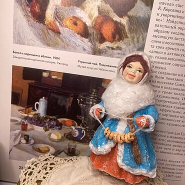 Куклы и игрушки ручной работы. Ярмарка Мастеров - ручная работа Ватная игрушка. Handmade.