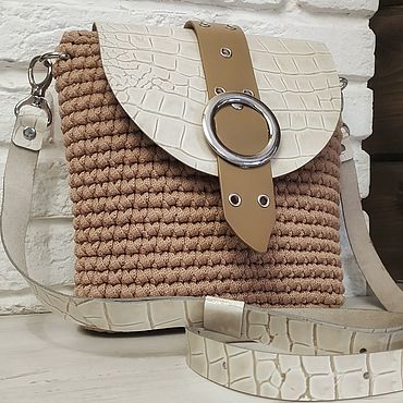 Сумки ручной работы. Ярмарка Мастеров - ручная работа Сумка "Карамель". Handmade.