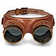 Заказать Гогглы-маска - "AVIATOR" TAN ANTIQUE. Манн и Крафт. Ярмарка Мастеров. . Гогглы Фото №3