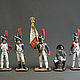 Tin soldier 54mm. Set of 5 figures.Napoleon 1812. Napoleonica, Military miniature, St. Petersburg,  Фото №1