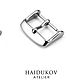 Минималистичный черный кожаный ремешок для часов. Ремешок для часов. HAIDUKOV ATELIER. Ярмарка Мастеров.  Фото №7