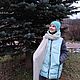  КОМПЛЕКТ - МОХЕРОВЫЙ КРАСАВЧИК с люрексом. Шарфы. Светлана ЛАКЕЕВА ЖИВИ и ТВОРИ (svetlana-lakeeva). Ярмарка Мастеров.  Фото №5
