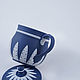 Чашечка с крышкой Wedgwood Веджвуд с кинцуги джаспер чашка. Кружки и чашки. Александр (alex-porcelain). Ярмарка Мастеров.  Фото №8