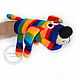 Knitted dog. Toy on hand, Stuffed Toys, Volgograd,  Фото №1