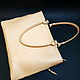 Order Leather bag. Bag folder. Bags and accessories. Alexandra (SSbagS). Livemaster. . Classic Bag Фото №3