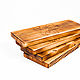 Tablas de cortar de cedro siberiano con grabado de 4 piezas. RDN22. Cutting Boards. ART OF SIBERIA. Online shopping on My Livemaster.  Фото №2