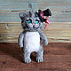 Cheshire cat from Alice in Wonderland Toy. Stuffed Toys. handmade toys by Mari (handmademari). My Livemaster. Фото №4