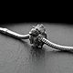 Шарм Динозавр Трицератопс. Шарм-подвеска. AlexFox Jewelry. Интернет-магазин Ярмарка Мастеров.  Фото №2